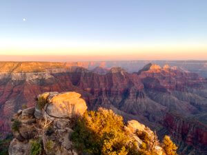 Grand Canyon au coucher de soleil